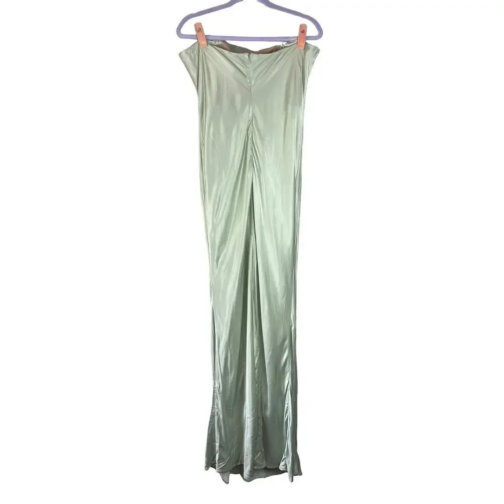 Stone Cold Fox x Revolve Mikayla Gown in Sage XL - Picture 6 of 14